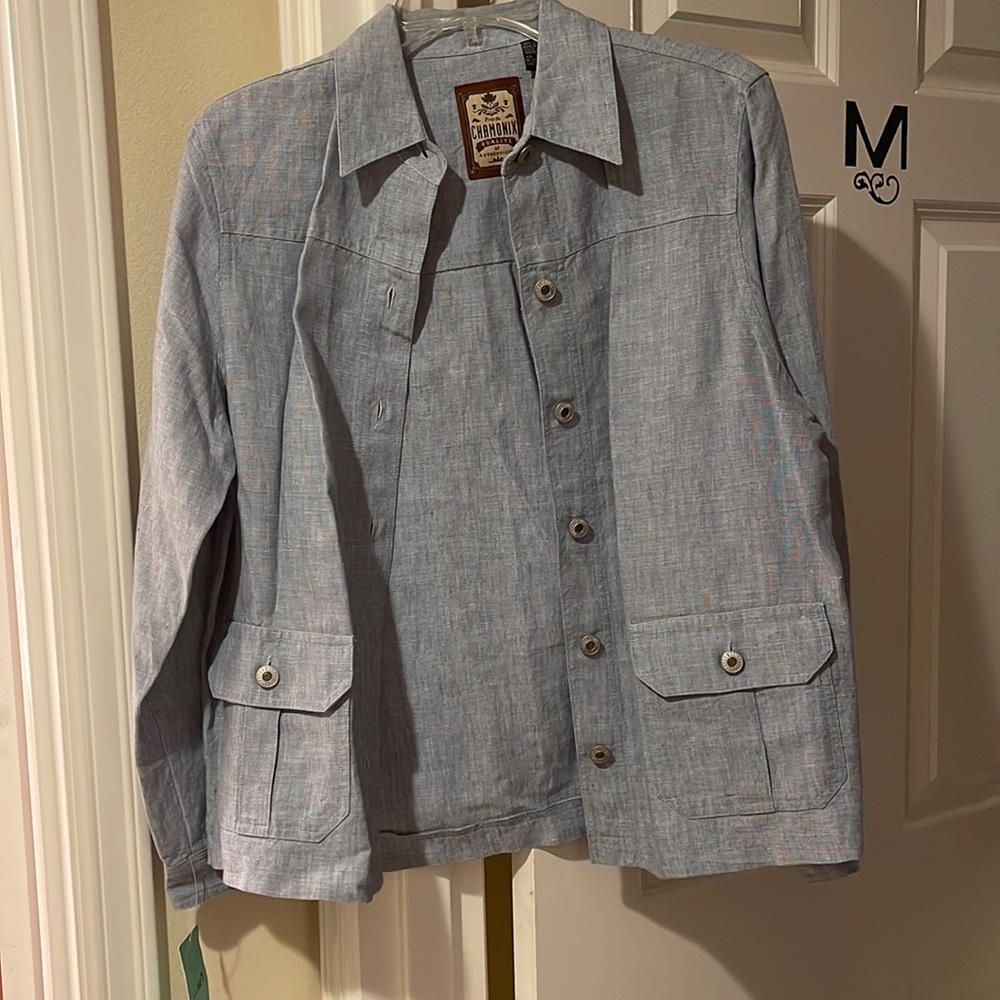NEW WITH TAGS! PRES DE CHAMONIX LINEN - SIZE S